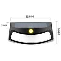 Lampe murale solaire à détecteur de mouvement LED, lanterne de décoration extérieure, étanche IP65, pour villa, jardin, cour, patio, lumière de nuit