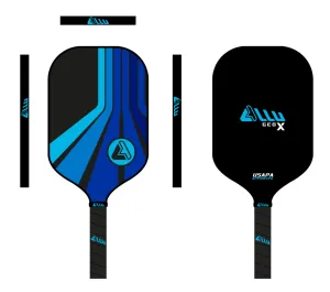 Usapa Alta Qualidade Logotipo Personalizado 14mm 16mm Pickleball Pás Coldpressing Fibra De Vidro Pickleball Paddle