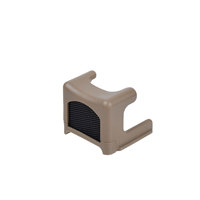 LAMBUL Tactical Red Dot Sight Killflash Cover Cap Outdoor Hunting RM Scope Lens Protector Metal Hunting Accessories Black/Tan