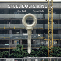 Boulons et écrous à oreilles en acier au carbone Hitec conformes à la norme ANSI, classe 8, zingués, Qingdao Chine