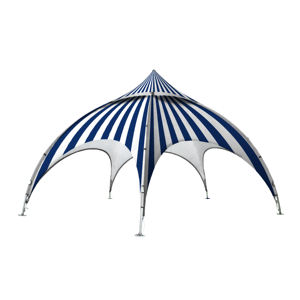 Maxcanopy 4,8 M Cúpula + Cubierta Aluminio 500 Denier Cppai 84 Refractario <span class=keywords><strong>y</strong></span> 3000mm Yurtas abovedadas impermeables para juegos - Product Image 2