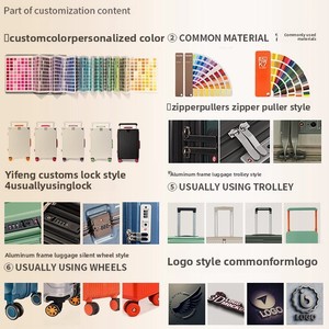 <span class=keywords><strong>Ensemble</strong></span> de 3 valises de voyage robustes à roulettes, 20, 24 et 28 pouces, valises rigides de luxe pour voyages d'affaires et vacances en famille, imperméables - Product Image 3