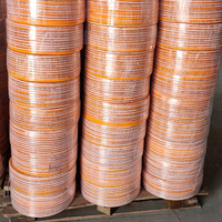 Tuyau d'arrosage flexible en PVC tressé renforcé pour l'agriculture, tuyau d'air pour pulvérisation d'eau et d'incendie, haute pression, plastique coréen, tuyau de pulvérisation 1/4 5/8 pouce