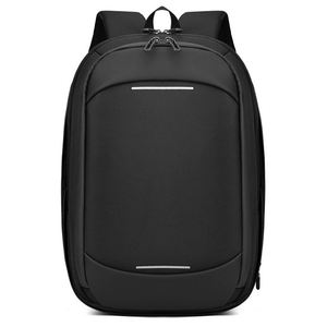 Sac à dos extensible pour ordinateur portable d'affaires pour hommes sac à dos antivol de voyage étanche sac à dos en nylon multi-poches pour étudiant - Product Image 1