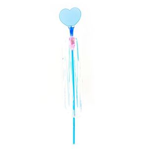 Baguette magique à bulles avec un cœur de papillon lumineux, jouet en plastique pour enfants de 4 à 7 ans - Product Image 3