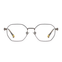 Gafas Ópticas de Metal con Montura de Diseño Clásico, Pulidas a Mano, de Alta Calidad, para Hombre y Mujer, 2026