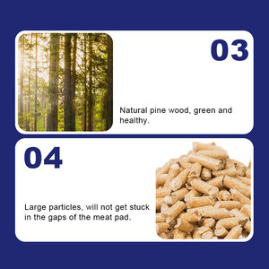 Arena para Gatos Ecológica, Libre de Polvo, de Pellets de Madera de Pino Aglomerantes de 6 mm - Product Image 5