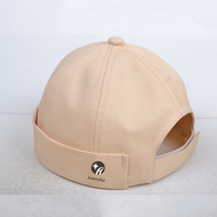 Gorra de Béisbol sin Visera para Hombre, Diseño Personalizado, Color Puro, Fabricada en China con Certificación BSCI