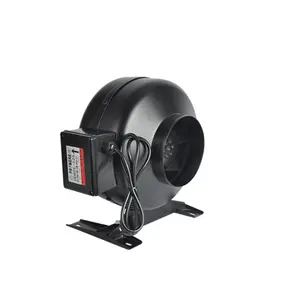 Rotor externo super silencioso ac, 100mm 4 polegadas ventilador do tubo alimentado por motor