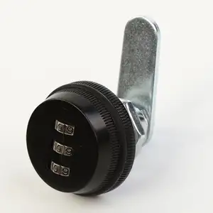 Round Shape 3 Digital Gym Keyless Zink legierung Schrank Cam Lock für Schließfach