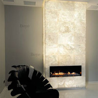 Panneau mural en marbre orange rétroéclairé, dalles de pierre Lumi Stone, dalles de marbre Lumistone, dalles d'onyx, mur en onyx, carreaux de marbre onyx rétroéclairés