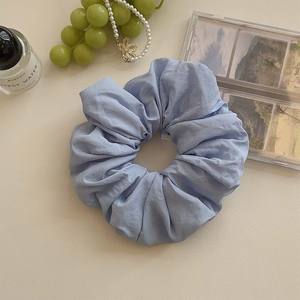 Coleteros de Seda de Color Sólido a la Moda, Accesorios para Mujer, Bandas Elásticas para el Cabello, Lazos para el Cabello, Diademas para Niñas, Venta al por Mayor - Product Image 4