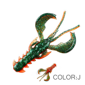 4cm/6.5cm Agile Crevette TPR Flottant Craw Doux Leurre De Pêche Homard En Plastique Souple Salé UV Attrayant <span class=keywords><strong>Sel</strong></span> Bar Truite - Product Image 3
