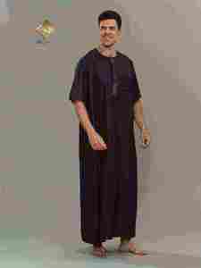 HARAMAIN Nouvelle tenue traditionnelle marocaine pour hommes musulmans, confectionnée avec un tissu de qualité. - Product Image 3