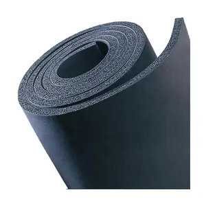 NBR/PVC rubber-plastic fireproof rubber foam insulation board