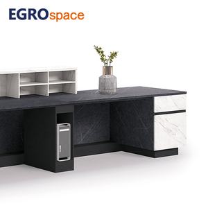 Ergospace Luxe Design Receptie Moderne Beauty Houten Balies Kantoormeubilair Voorste Lobbytafel - Product Image 6
