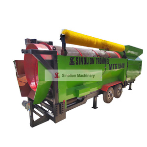 モバイルトロンメルスクリーニング装置モバイルタイプロータリートロンメルスクラバー - Product Image 5