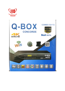 กล่องรับสัญญาณทีวีดิจิตอลรุ่นท็อป T2 S2 พร้อมช่อง IPTV <span class=keywords><strong>QBOX</strong></span> - Product Image 5