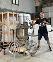 Fabrieks Directe Leverancier Commerciële Automatische Opgeheven Kom 100l 120l Cake Voedsel Mengmachine Planetaire Mixer