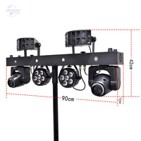 Gig Bar DJ lumière RGBW 5in1 Led Par Bar mariage DJ fête KTV LED tête mobile Par effet lumière avec support