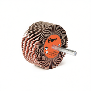 Ttake Abrasive Flap <b>Wheel</b> 40x5 Mm 6 Mm Shaft 180 Grit For <b>Grinding</b> - Product Image 2