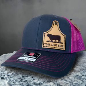 Custom PVC Leather <b>Patch</b> Richardson 112 Men's Trucker Hat Fashion Style for Cycling Beach Outdoor Own Designs Customizable - Product Image 6