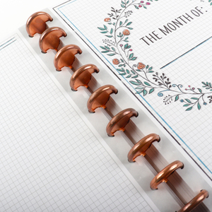 Weelky-planificador de bienestar diario sin fecha, rastreador mensual con cubierta de cierre de discos para <span class=keywords><strong>2023</strong></span> - Product Image 5