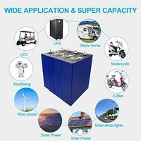 Batterie au phosphate de lithium-ion 3,2 V 230 Ah empilable pour système parallèle, cellule LiFePO4 pour maison solaire