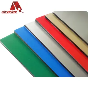 ACP sheet Aluminum Composite Panel Exterior Wall Cladding Panel Building Material ACM 4mm Wall Decoration Board