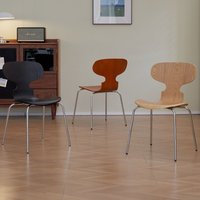 Chaises de salle à manger avec dossiers en bois massif Tables de café et chaises de conférence modernes et minimalistes