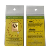 EMR negatif iyonlar Sticker Anti radyasyon EMF koruma Sticker cep telefonu kuantum skaler enerji etiket