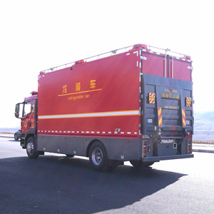 Sinotruk 4X2 350HP utilisé secours d'urgence réfrigérateur <span class=keywords><strong>Van</strong></span> congélateur camion 10-12 tonnes 6.8 mètres Diesel manuel Euro 5 nouvelle vente - Product Image 4