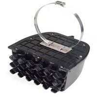 IP68 al aire libre 18 puertos 1x16 PLC Splitter 1x2 FBT HW para caja de terminación de distribución de fibra óptica preconectorizada SC