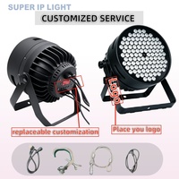 Projecteur LED PAR 120*3W, Projecteur LED Wash PAR RGBW 4-en-1 300W DMX
