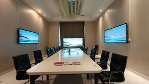 32''55'' HD 1080P Màn hình rộng quảng cáo kỹ thuật số màn hình cho bàn hoặc tường gắn kết sử dụng, USB Stick, hỗ trợ hình ảnh, âm nhạc và video - Product Image 4