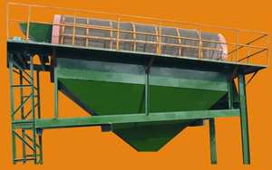 فاصل الجاذبية GUOTE <span class=keywords><strong>2026</strong></span> مع شاشة اهتزازية ومضخة ومحرك ومحمل ووحدة تحكم منطقية قابلة للبرمجة 380 فولت وشاشة متأرجحة - Product Image 4