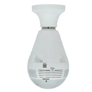 1080P rotazione di 360 gradi Wifi Wireless IR lampadina Smart Home Security VR CCTV Camera
