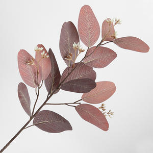 Venta al por mayor de flores artificiales, guirnalda de hojas verdes, accesorios exuberantes, decoración a granel, boda, flores artificiales baratas de alta calidad, hojas - Product Image 3