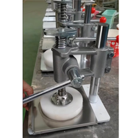 Nouvelle presse à crêpes manuelle - Outil de fabrication de snacks pour la cuisine à domicile et les petites boulangeries, facile à utiliser, préparation de pâtisserie