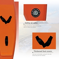 Planche de wingfoil gonflable GY GY-DW02 OEM Downwind 6'7" 6'6" hydrofoil orange légère en fibre de carbone