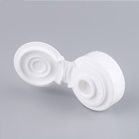 Bouteille en plastique anti-fuite pour Sauce ketchup, bouteille de miel à presser, valve en silicone, capuchon rabattable, 28mm, 38mm