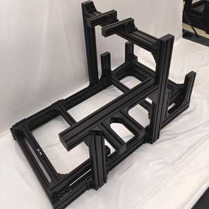 Version <span class=keywords><strong>de</strong></span> base DIY 3060 – Cadre <span class=keywords><strong>de</strong></span> cockpit <span class=keywords><strong>de</strong></span> simulation <span class=keywords><strong>de</strong></span> course en <span class=keywords><strong>profil</strong></span>é aluminium robuste pour simulateur <span class=keywords><strong>de</strong></span> course à entraînement direct - Product Image 2
