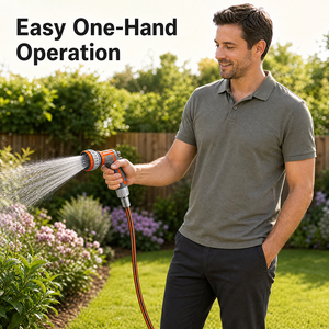 Carrete de <span class=keywords><strong>manguera</strong></span> de jardín de doble capa de 30 m con conexión rápida de 13 mm, de plástico ABS resistente, para montaje en pared, ideal para jardines grandes y césped. - Product Image 2
