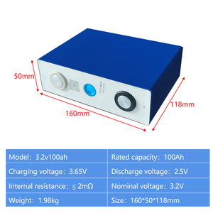 3.2V 100Ah Solid State Prismatic <b>Battery</b> for EV & Golf Cart Solar Energy Storage with Cycles - Product Image 3