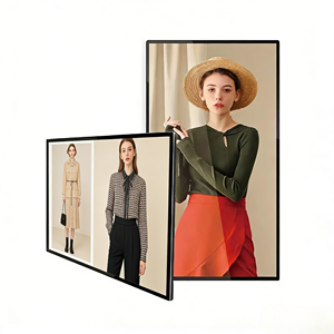 Écran d'affichage LCD mural intérieur non tactile de 65 pouces pour les magasins de détail, les cafés, les hôpitaux et les centres de services - Product Image 1