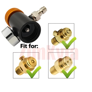 อะแดปเตอร์เติมแก๊สโซดาสตรีมแบบเร็ว พร้อมเกจวัดแรงดัน 3000psi ขนาด 8 มม. สำหรับถัง QD-Cylinder  สถานีเติมแก๊ส OEM ผลิตจากอลูมิเนียมอัลลอย - Product Image 4