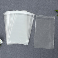 Emballage cadeau personnalisé en plastique transparent PE & PO Sac Opp adhésif dépouillé Type de sac sous vide