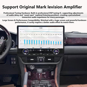 펜후이 렉서스 LX570 2007-2015 8 + 256GB 하이파이 사운드 안드로이드 13 자동차 라디오 플레이어 19.8 인치 화면 DSP 2 Din - Product Image 4