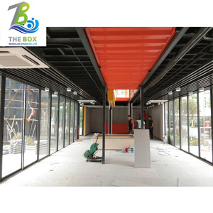 <span class=keywords><strong>2</strong></span>-Story คอนเทนเนอร์40ฟุต Luxury ประกอบ Steel Modular คอนเทนเนอร์แสดง House - Product Image 1