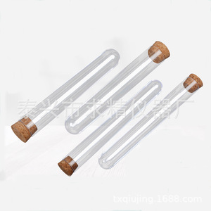 Seeking Excellence Test Tubes 12x100mm Plastic With Corks For Lab Use - Product Image 5